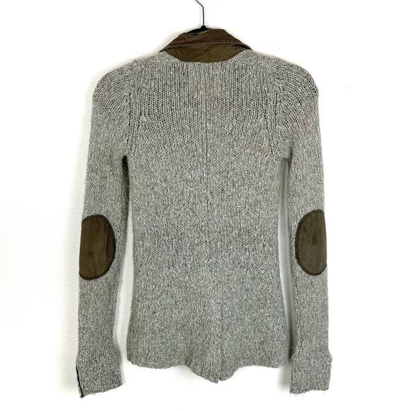 Sparrow | Anthropologie Cardigan Sweater Button Elbow Patches XS - Picture 2 of 7